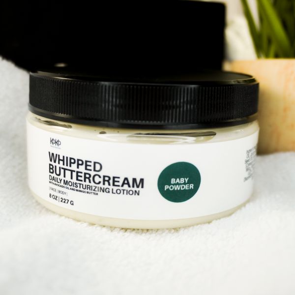 Baby Powder Whipped Buttercream