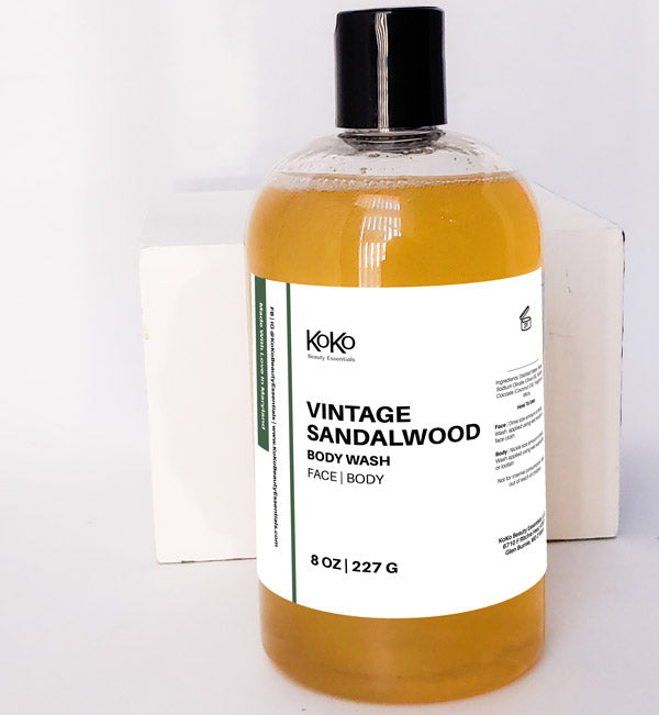 Vintage Sandalwood Body Wash