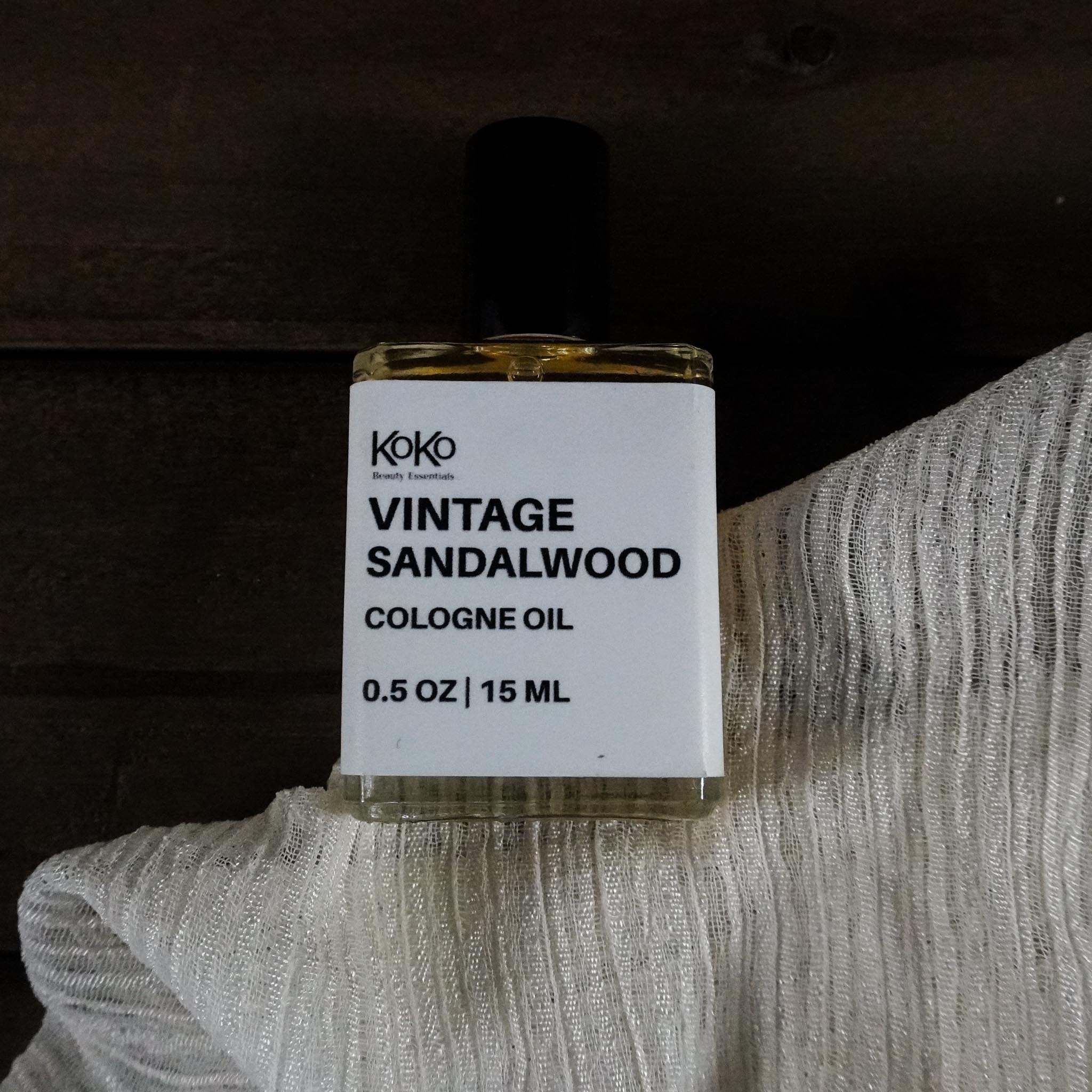 Vintage Sandalwood Cologne Oil