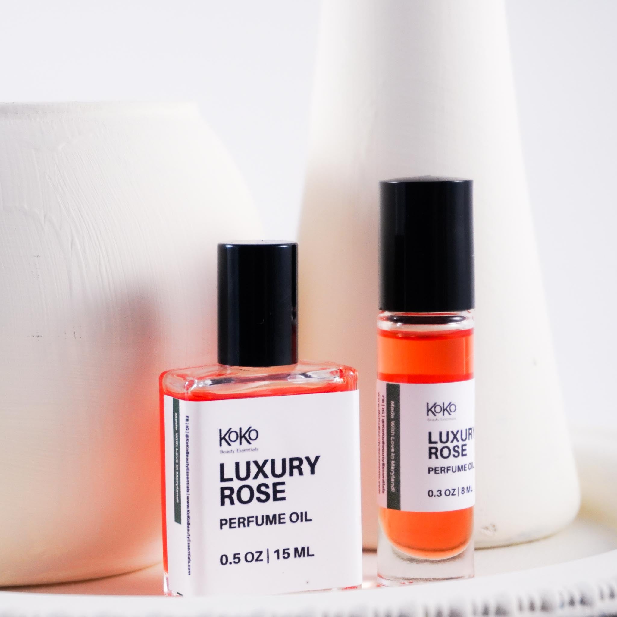 LUXURY Rose & Cashmere Fragrance Oil – AROMATONE